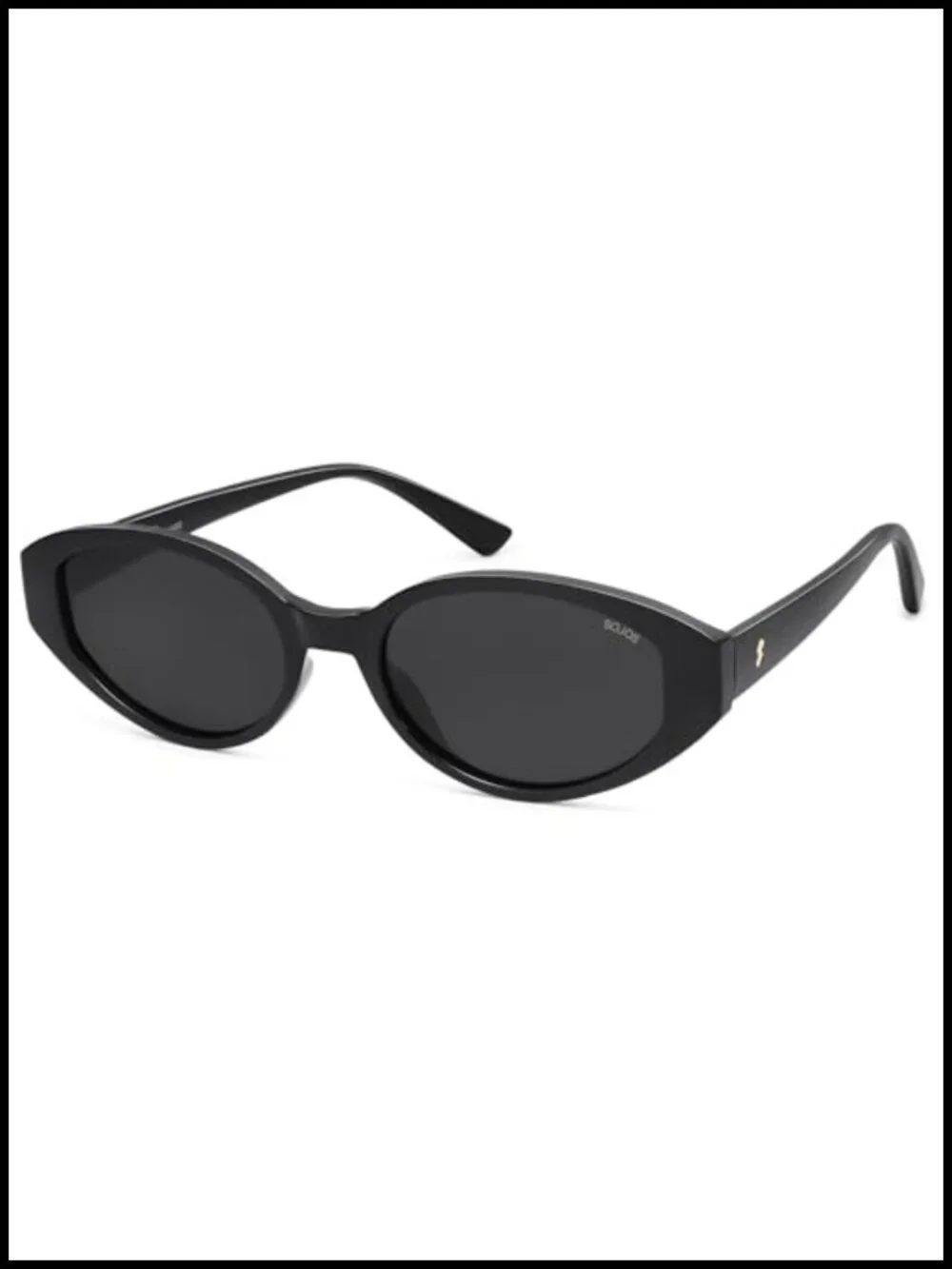 Retro Oval Cat Eye Polarized Sunglasses UV400 Protection Lightweight
